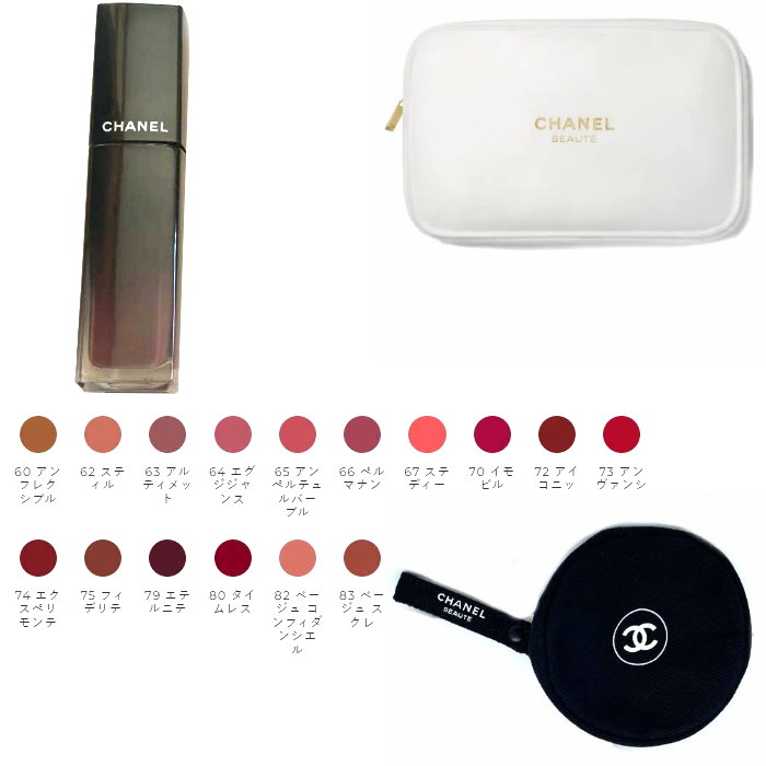 残量◎CHANEL 箱付きメイクアップセット 国内未展開！CHANEL(シャネル)の限定メイクアップセットがかわいい