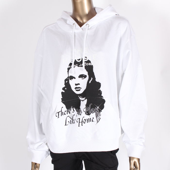 MARC JACOBS × The Wizard of Oz マークジェイコブス オズの魔法つかい 二人三脚押さえる フーディー 4R5RTP082C04 101 白いこと スウェットパーカー ティーシャツ トップス レディース ユニ一発やる 売れ筋
