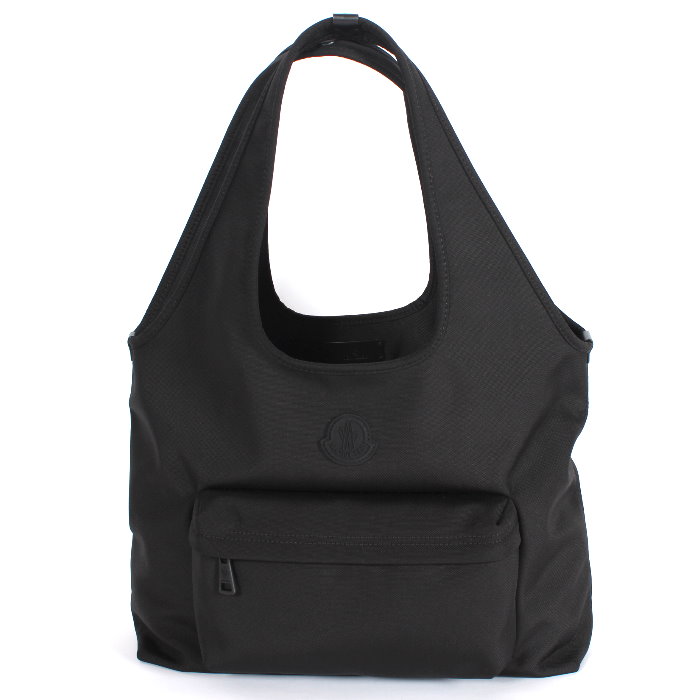 MONCLER ブラック KNIT TOTE トートバッグ 保存袋付き 新品MONCLERモンクレールMINI KNIT TOTEトートバッグ