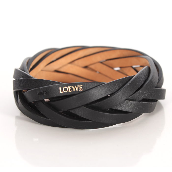 楽天市場】LOEWE ロエベ ブレスレット ウーブン バングル J242240X43