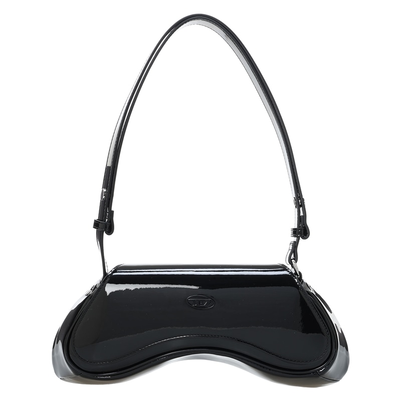 ディーゼル DIESEL PLAY CROSSBODY CROSS BODYBAG ショルダーバッグ X10221 P6255 T8013 BLACK　ブラック　ハンドバッグ