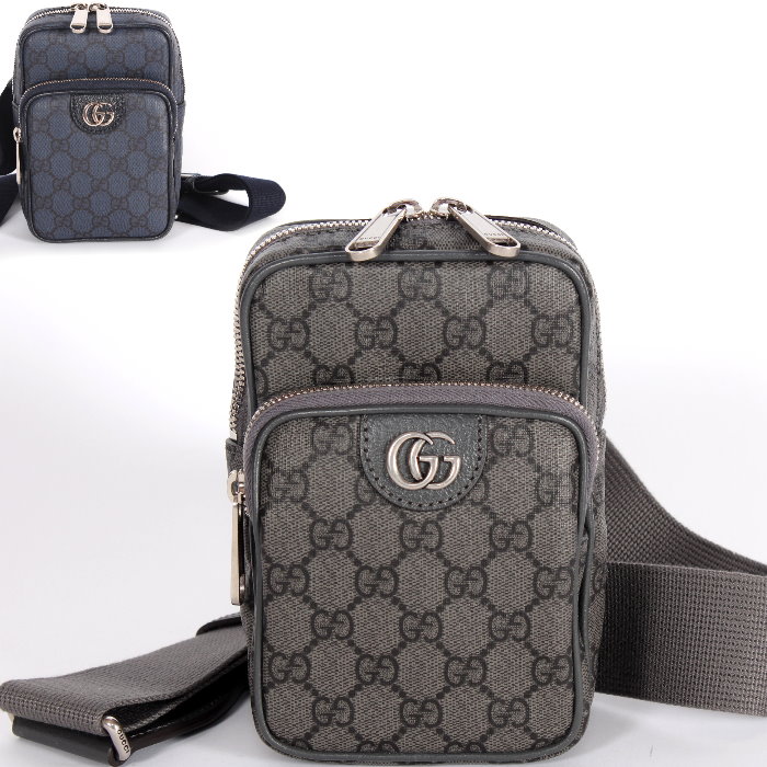 【楽天市場】GUCCI グッチ ボディバッグ オフィディア 752565 UULHK 8576/グレー 8441/ブルー ショルダーバッグ ...