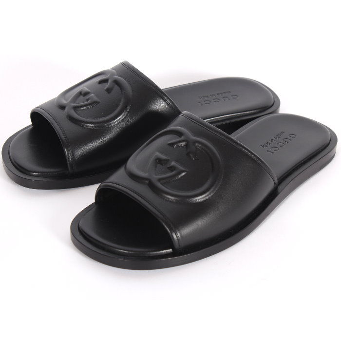 楽天市場】GUCCI グッチ スライドサンダル 770801 J8710 メンズ