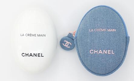 CHANEL シャネル　ハンドクリーム　ラ クレーム マン デニム c-la-creme-main-denim　化粧品 コスメ メイクビューティ デニム ポーチ ケース付き 限定
