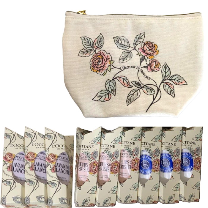 【エントリーpt5倍】【書き割り】【単品1本】L\u0027OCCITANE ロクシタン ハンドクリームカドー アン フルール  9本書き割り 10m 合切袋付き添い人 お手て世話をする 保湿フレグランスコスメビューティギフトプレゼントコフレ押さえるl-giftset-26 持ちはこぶ助けになる