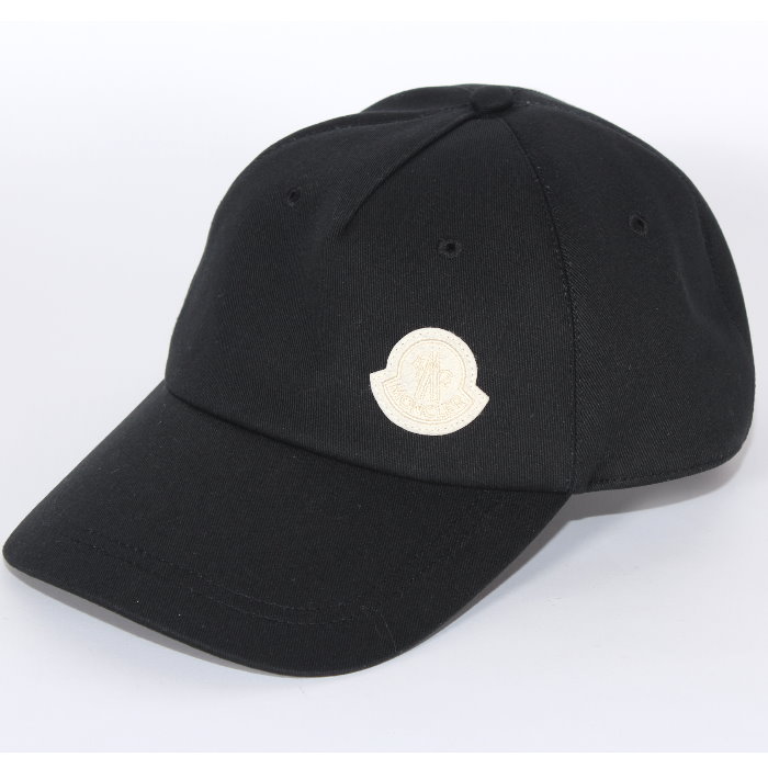 【期間限定】 MONCLER モンクレール ベースボールキャップ ブラック 3B00018 0U162 999 ロゴパッチ 6パネル コットン 帽子 ハット メンズ レディース ユニセックス 売れ筋｜ＣＵＯＲＥ