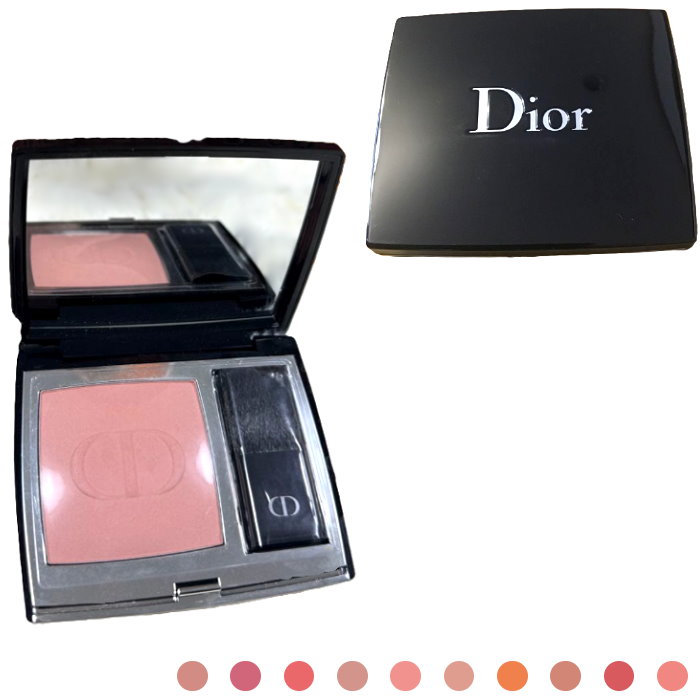 【エントリーpt5倍】DIOR クリスチャンディオール ひと肌 頬べに 毛はらい チーク シーディー-rougeblush- パウダーチークビューティコスメかざり付ける差し上げ物差し上げ物 レディース