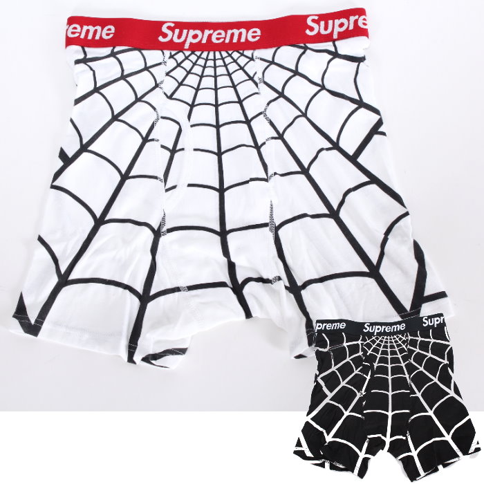 【エントリーpt5倍】【1枚/ばら売り】 Supreme × Hanes シュプリーム ヘインズ スパイダーマン ボクサーズボン下 黒いこと Spider-Man Boxer Brief  ボクサーブリーフ さる股引き アンダー御召しもの メンズ レディース ユニ一発やる 売れ筋