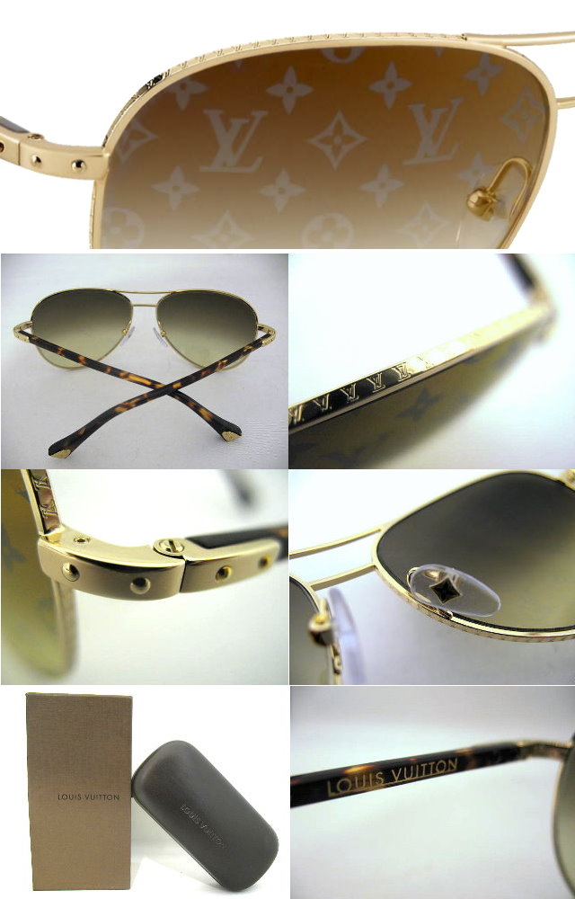 CUORE | Rakuten Global Market: LOUIS VUITTON Monogram sunglasses Z0164U Brown Louis Vuitton