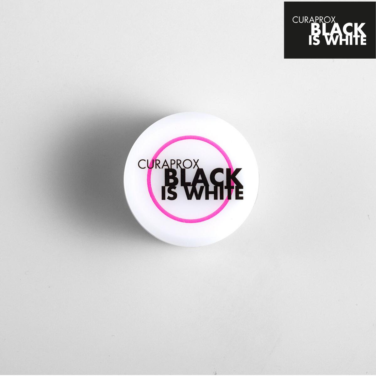 （きの子）【新品未開封】CURAPROX BLACK IS WHITE クラプロックス ブラックイズホワイト （Black is white） 粉はみがき