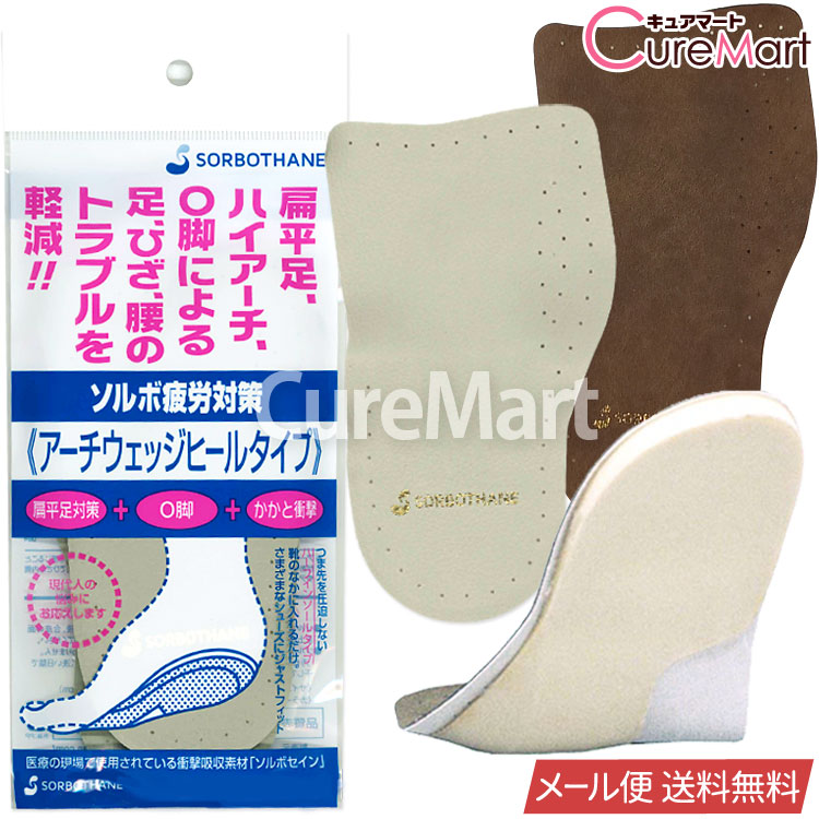 楽天市場】SORBO ソルボ アーチ ウェッジヒール サポーター 薄型 薄い