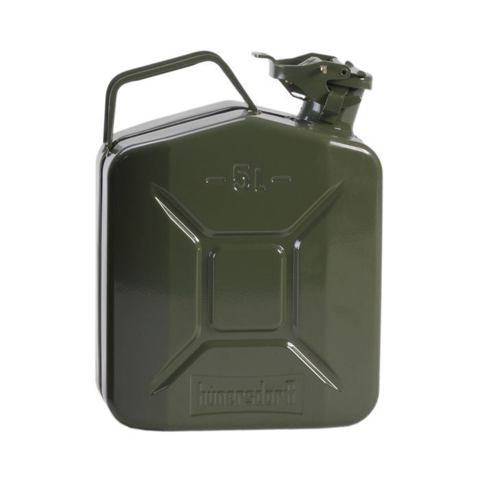 【対応】ヒューナースドルフ メタルキャニスター 5L【送料無料】hunersdorff Metal Kanister オリーブ ウォータータンク 燃料タンク