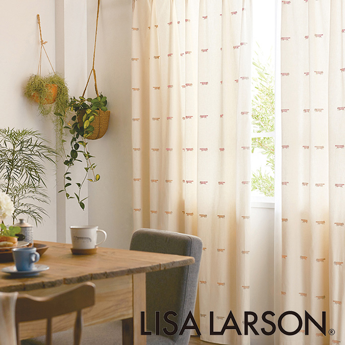 リサ・ラーソン イエローカーテン Lisa Larson リサ・ラーソン