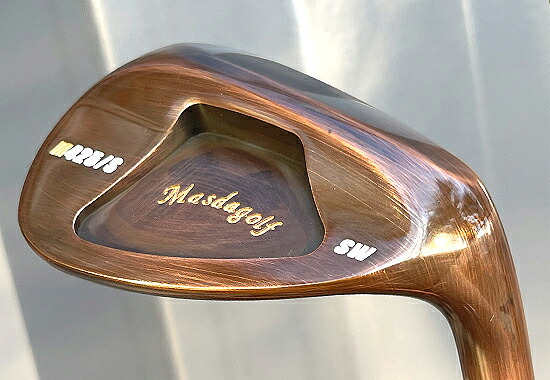 Masda golf（マスダゴルフ）M425/S（ストレート）銅メッキ仕上げ（P/A,AW,SW）NS PRO スチールシャフト