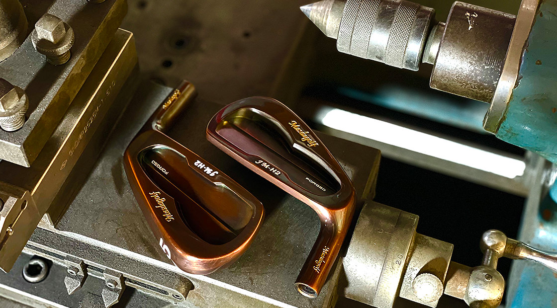 Masda golf(マスダゴルフ)JM-H2 IRON カッパー仕上げ(#5-PW 6本セット) KBS スチールシャフト Group1|ABCGOLF カスタムショップ