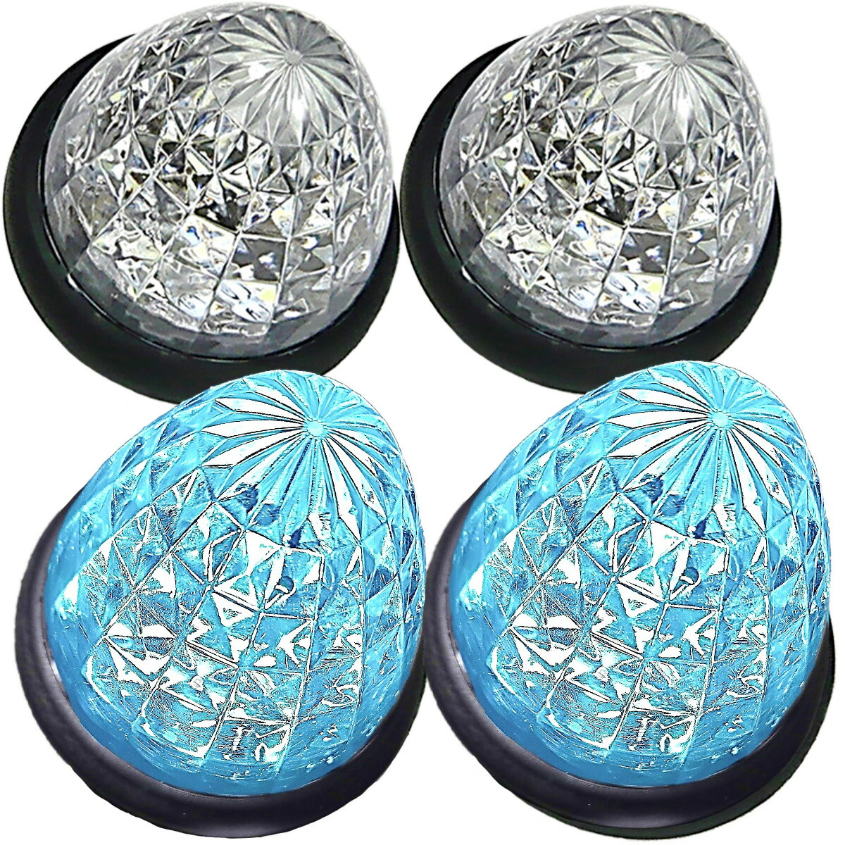 トラック用マーカーランプとマーカーユニット(ブルー) 楽天市場】緊急放出 トラック用 LED 超流星マーカーユニット 12V