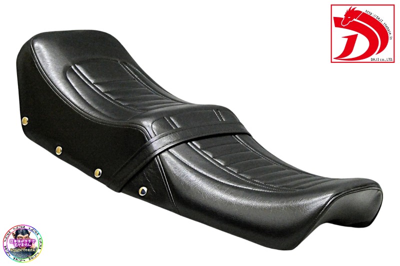 楽天市場】Z400FX E4柄 黒 カスタムシート/あんこ抜き 純正風