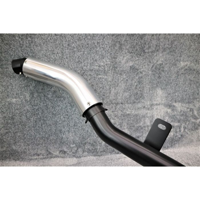 楽天市場 Cbx400f Djガニマタ マフラー ブラック コブラ 鉄管 Cbx550f 4 1 カスタムパーツ Dj へっぽこ社長 カスタムパーツ Dj