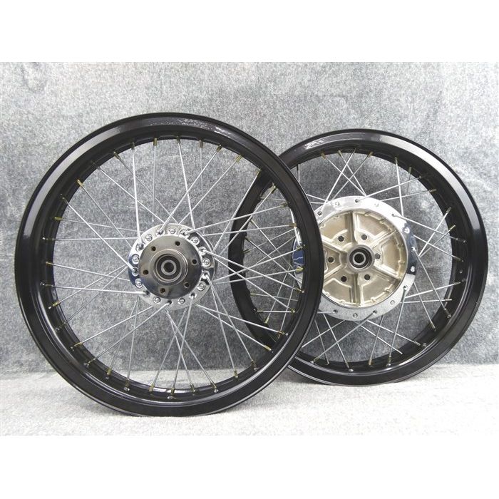 人気が高い Gs400 Hリム 銀 黒 ブラック スポークホイール オートバイパーツ Keuspbislbnh