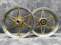 RZ250 RZ350 キャスト ホイール ゴールド セブン / 金 RZ250 RZ350 キャスト ホイール ゴールド セブン / 金 - メルカリ