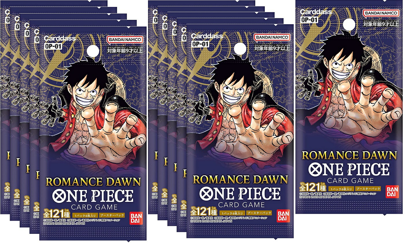 ワンピースカードゲーム　ロマンスドーン　17パック Amazon.co.jp: バンダイ (BANDAI) ONE PIECEカードゲームROMANCE