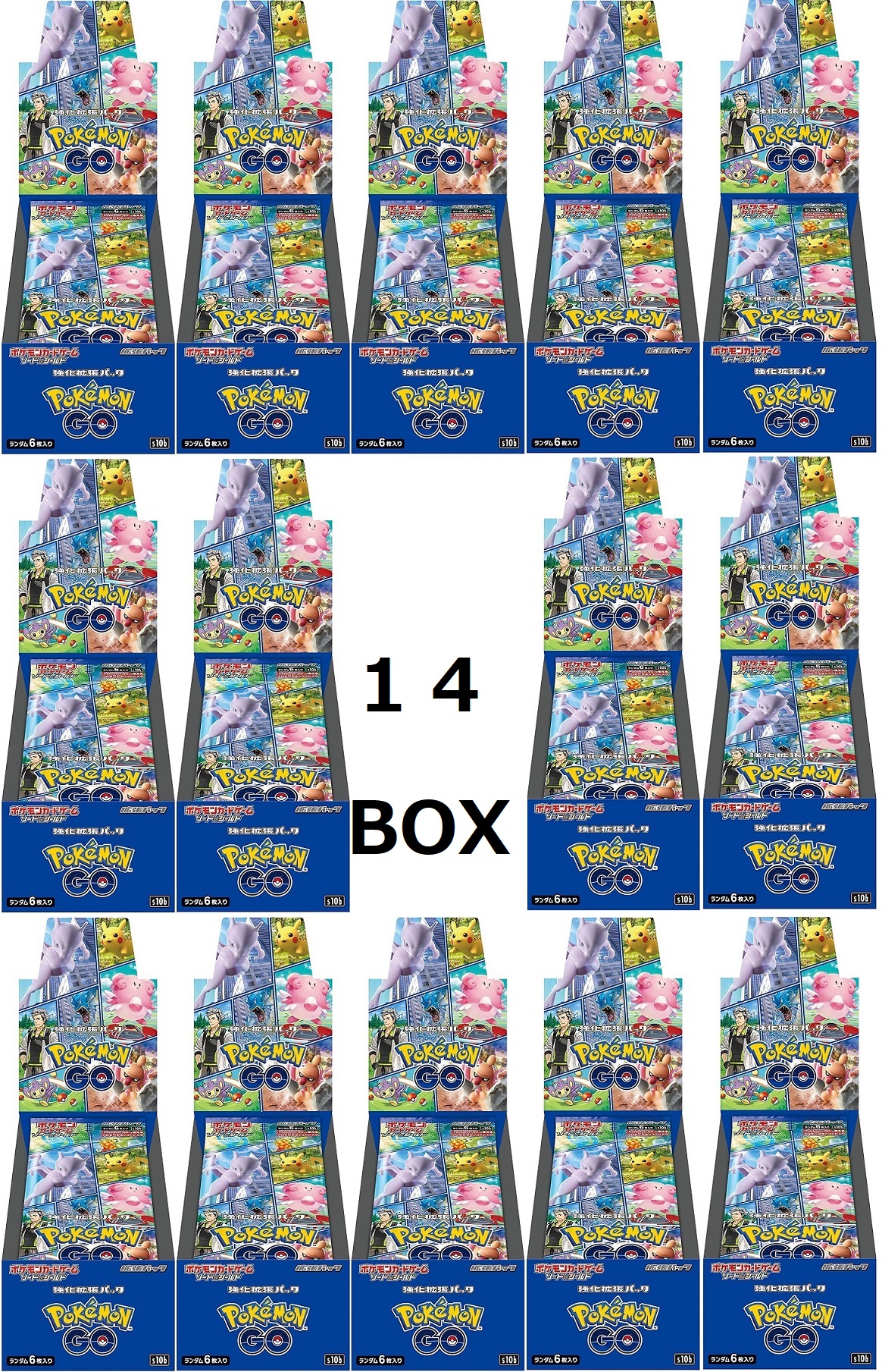 ポケモンgo  50ボックス S10b Pokémon GO Booster Box Japanese Pokemon Card - Fuji
