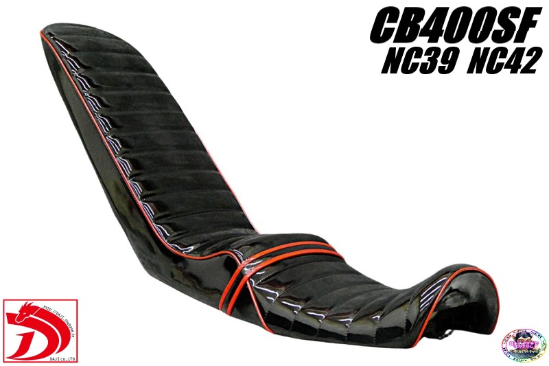 楽天市場】NC31 黒金エナ 三段シート / CB400SF NC31前期 3段