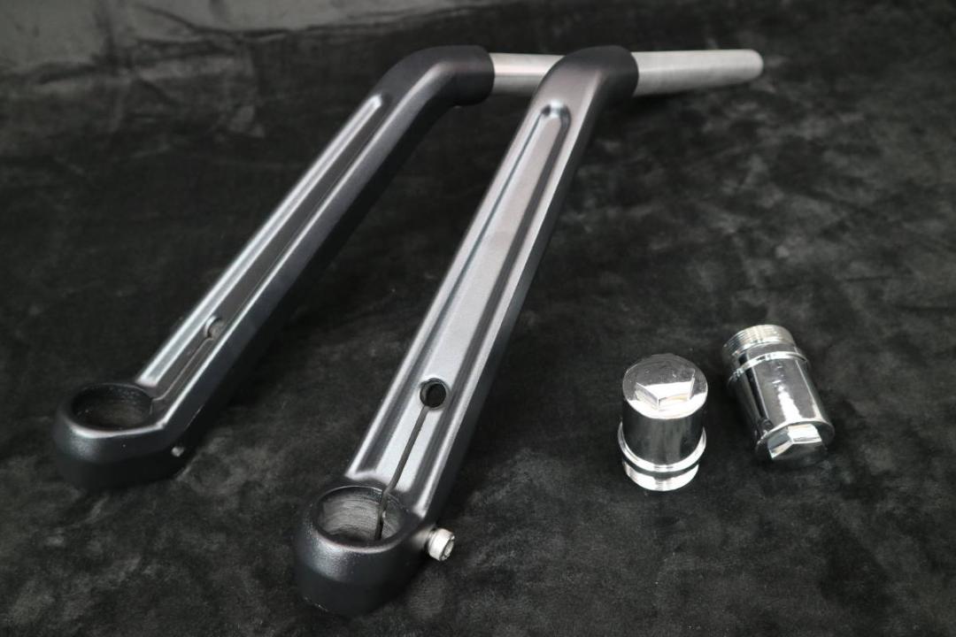 楽天市場】センハン タイプ ハンドル 黒 ＋ 延長3番 : カスタム