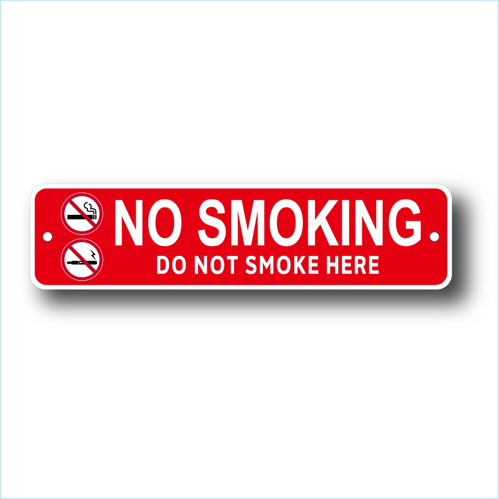 スモーキング ノー スモーキング Smoking  No Smoking 禁煙 ノースモーキング サイン アメリカ製 NO SMOKING SIGN