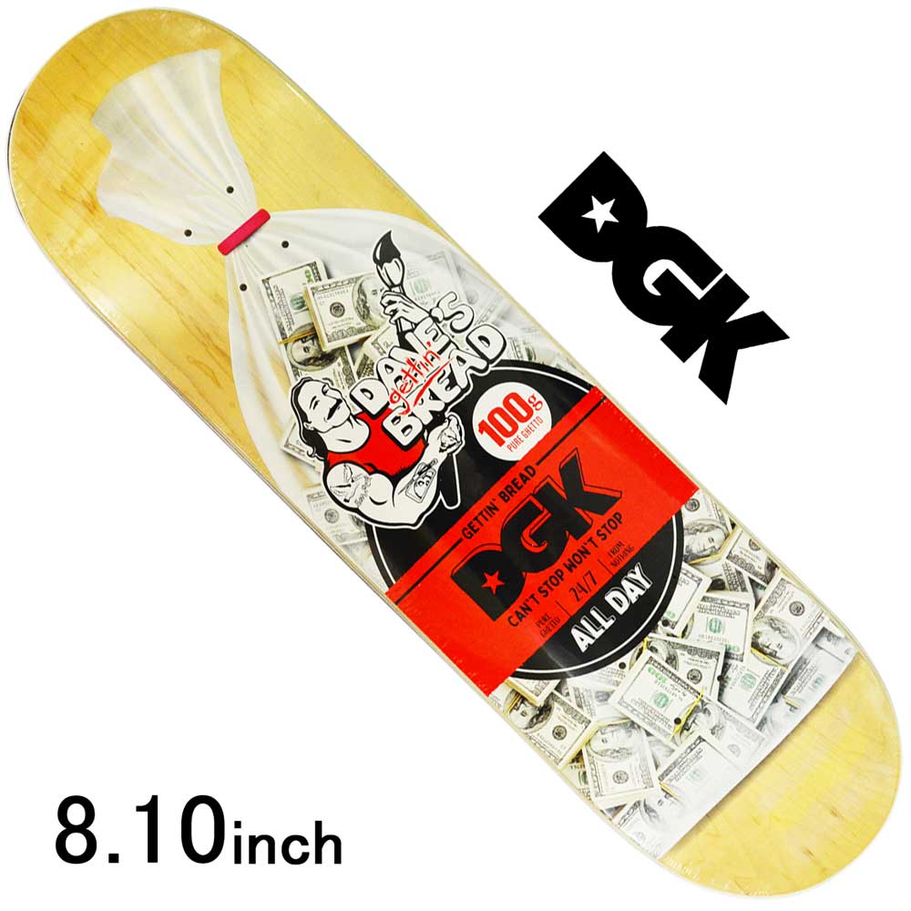 楽天市場】【ラスト1本】 DGK 8.25インチ スケボー デッキ
