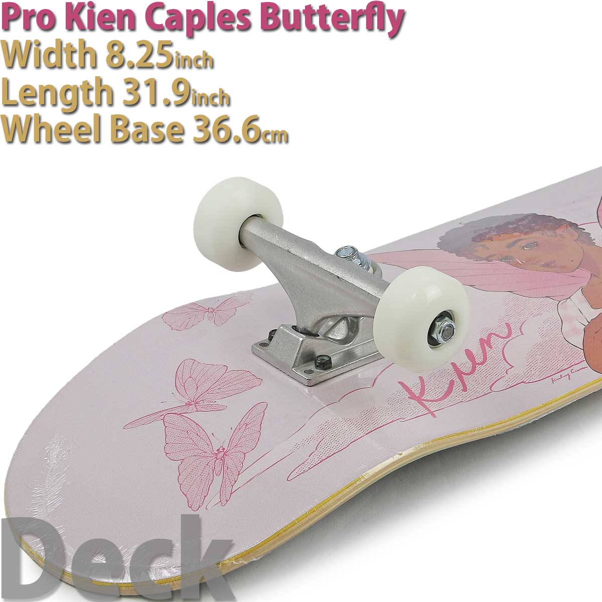 市場 ゼア 8.25インチ スケートボード There Skateboards 完成品 Blank コンプリート Kien Butterfly スケボー  Complete ブランクトラック バタフライ Caples Trucks Pro