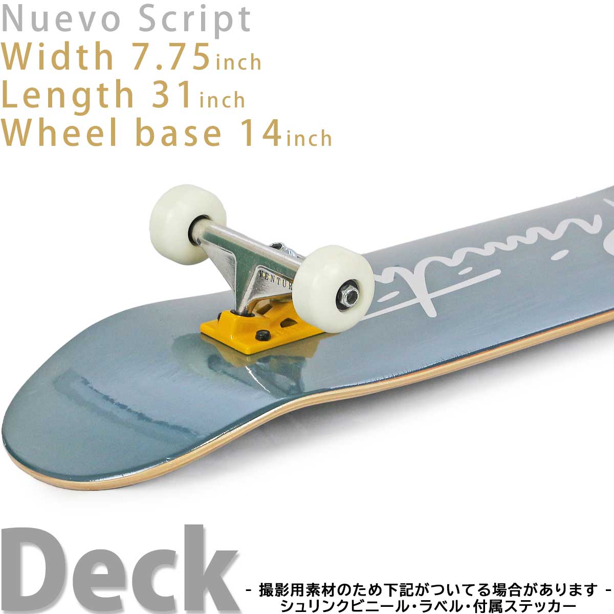 無料長期保証 プリミティブ 7 75インチ スケボー コンプリート ベンチャートラック 完成品 Primitive Nuevo Script Skateboards Venture Truck Compete スケートボード ヌエボスクリプト チームモデル スケボー女子 キッズ 子供 大人 初心者 人気ブランド ストリート