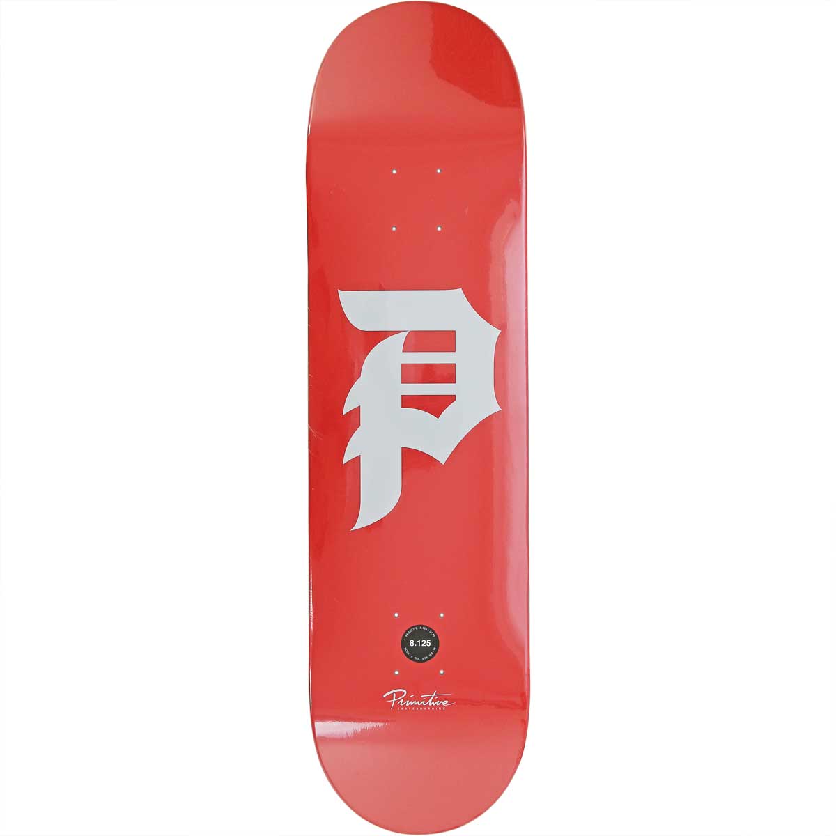 プリミティブ 8 125 インチ ブランド Core Dirty スケートボード Skateboards スケボーデッキ Deck 上級者 スケボー女子 かっこいい 人気 ダーティーピー ストリート スポーツ おすすめ コアレッド キッズ ランプ スケボー デッキ パーク 子供 Red 初心者 Primitive P