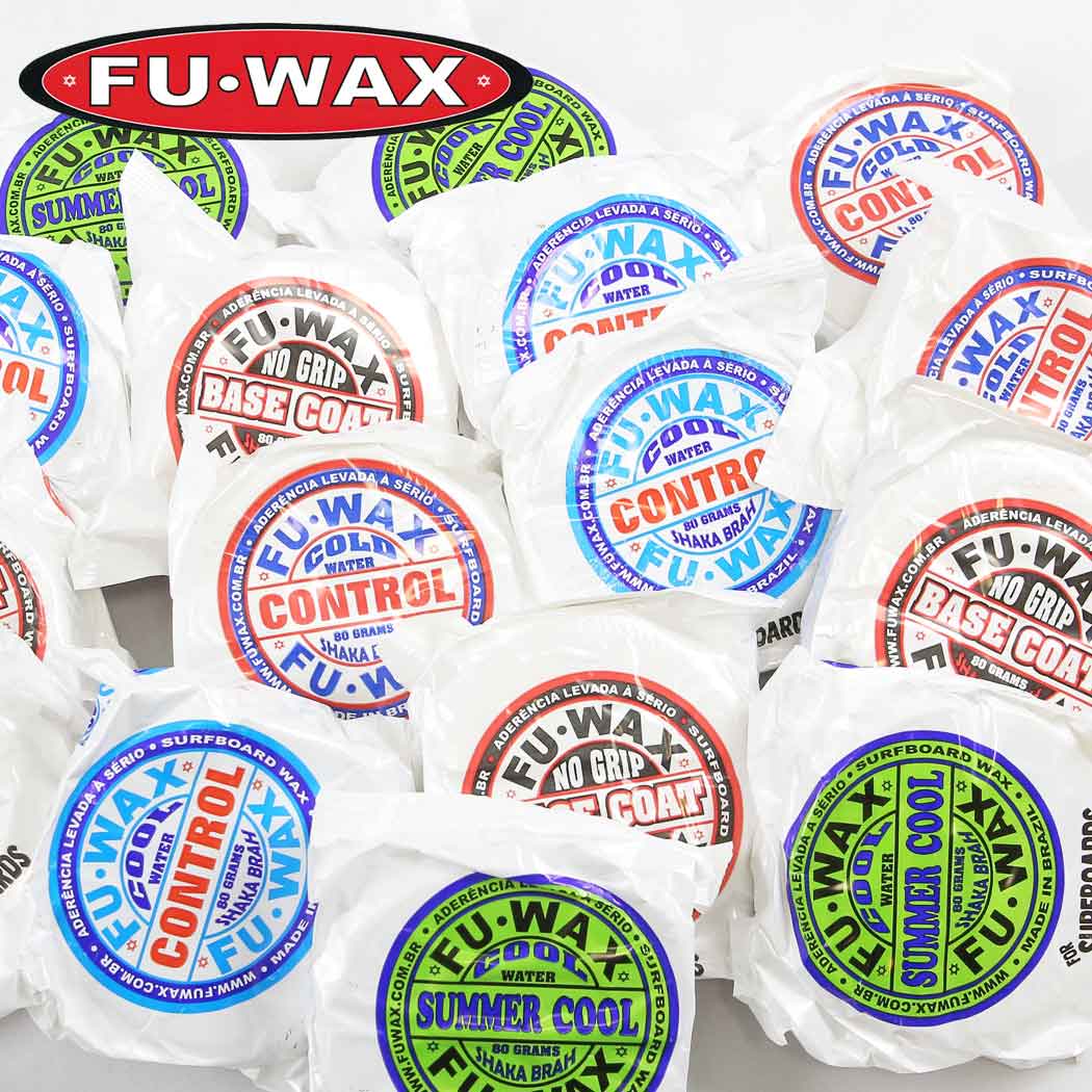 FUWAX 種類を選べる10個セット　サーフィン　ワックス zenithgaragesurfplus_fuwax-3set