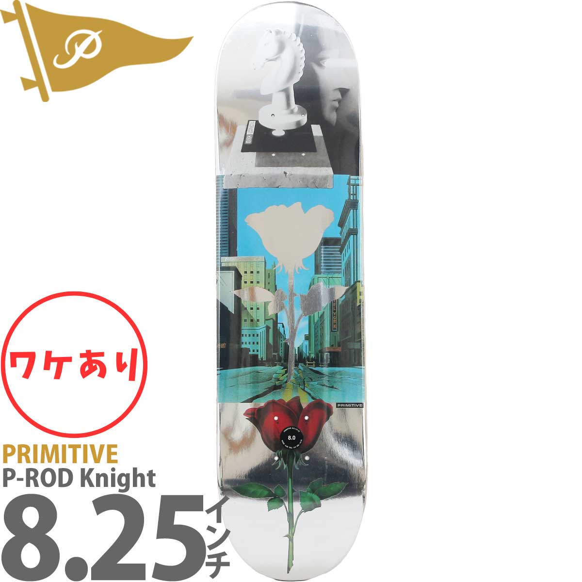 ランキング総合1位ランキング総合1位PRIMITIVE ステッカー Flag Red