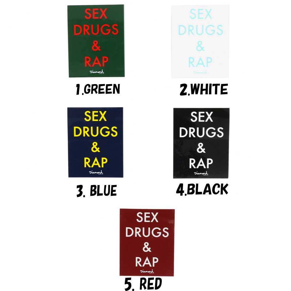 楽天市場 スケートボード ブランド ステッカー Diamond ダイアモンド シール Diamond Sex Drugs Rap Sticker 5coloerストリート オシャレ ファッション アイテム スケートボード専門店カットバック 楽天市場 スケートボード ブランド ステッカー Diamond ダイアモンド シール Diamond Sex Drugs Rap Sticker 5coloerストリート オシャレ ファッション アイテム スケートボード専門店カットバック