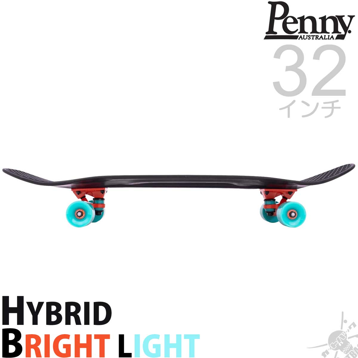 楽天市場 ペニースケートボード 32インチ ブライトライト Penny Skateboard Hybrid Bright Light スケートボード スケボー ペニー ハイブリッド クルーザー コンプリート セット 完成品 プラスチック ブランド コンプリートセット 人気サイズ 大きい 本物 国内正規品
