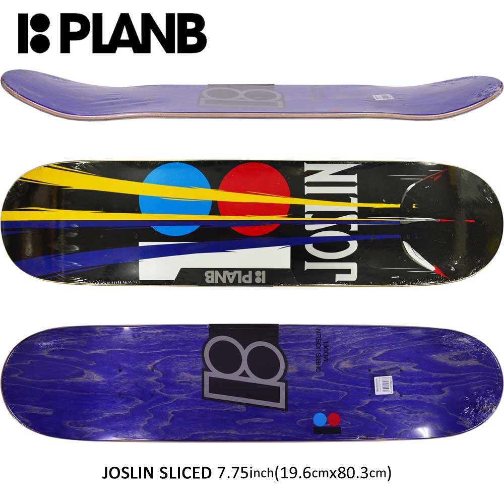 プランビー Modelスポーツ アウトドア Skateboards B シグネチャー デッキ スケボー Sliced Chris 7 75inch Joslin スケートボード スケートボード Plan スケートボード B Model スケートボード専門店カットバック B Plan Joslin B デッキ