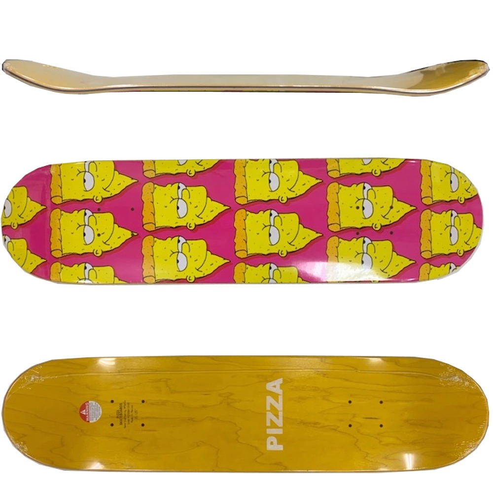 Rakuten 楽天市場 スケボー デッキ スケートボード ピザ Pizza Skateboard Bart Deck スケートボード専門店カットバック 美しい Www Psht Or Id