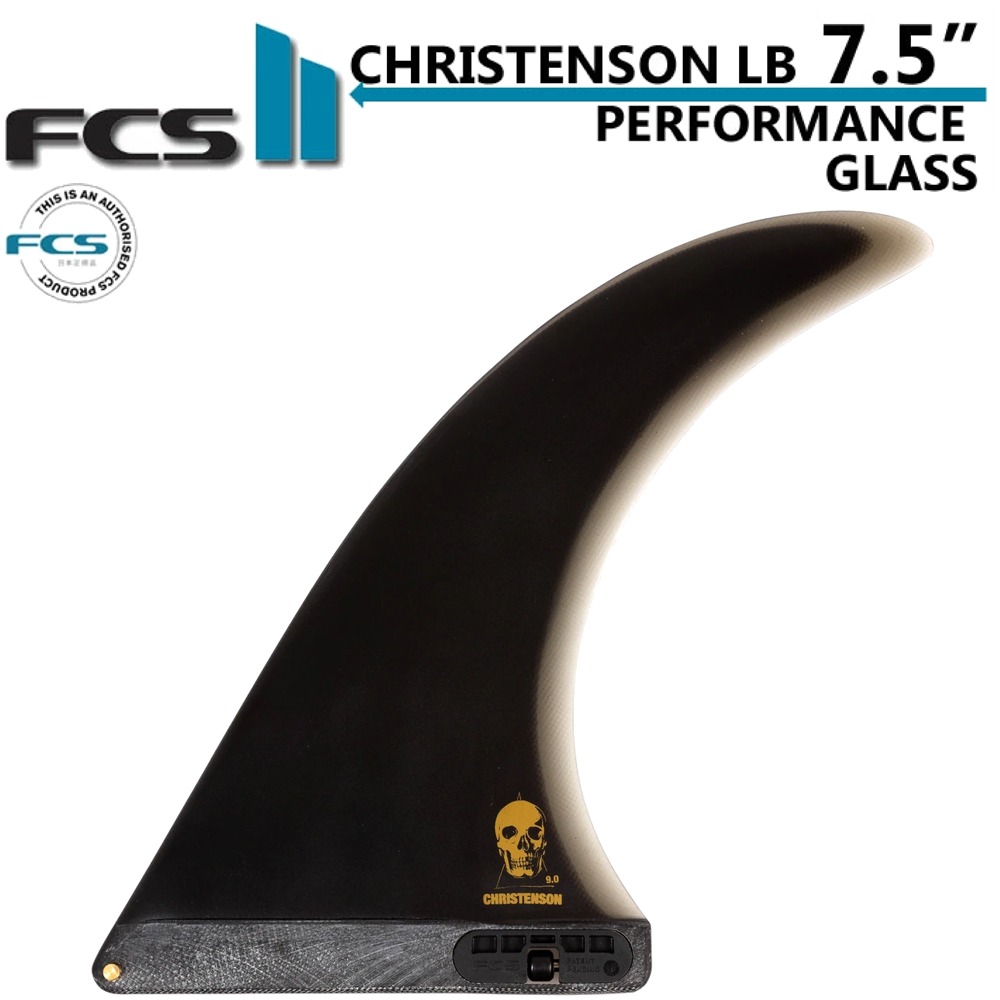 楽天市場】FCS2 CHRISTENSON PG LONGBOARD FIN 8.5 / エフ