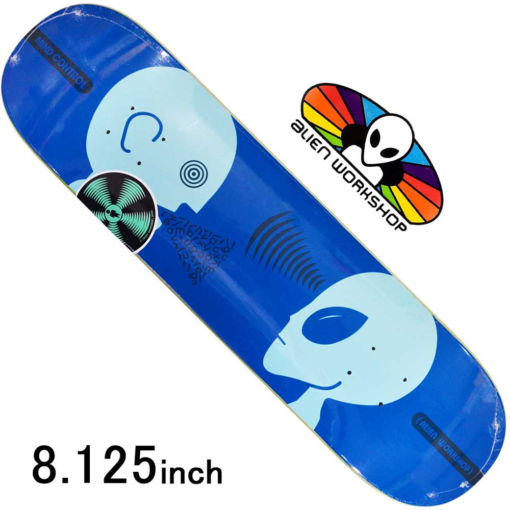 美しい スケボー デッキ スケートボード Arien Work Shop エイリアンワークショップ Mind Control Tonal Deck 8 125inch Aws 老舗ブランド 板 ブランドデッキ 売り切れ必至 Reltexir Com