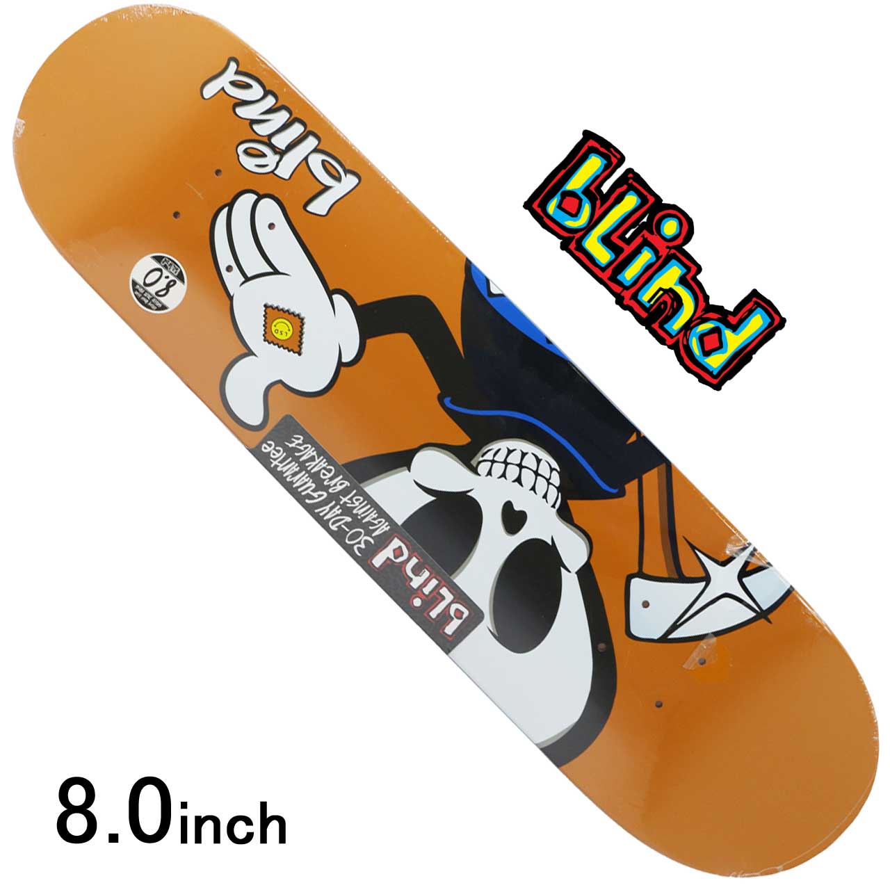 本物保証 パーツ ストリート 8 0inch R7 Character Reaper Tj 板 スケボーデッキ ブラインド Blind スケートボード デッキ スケボー オシャレ デッキ ブランド アイテム ファッション Moto Stojany Cz