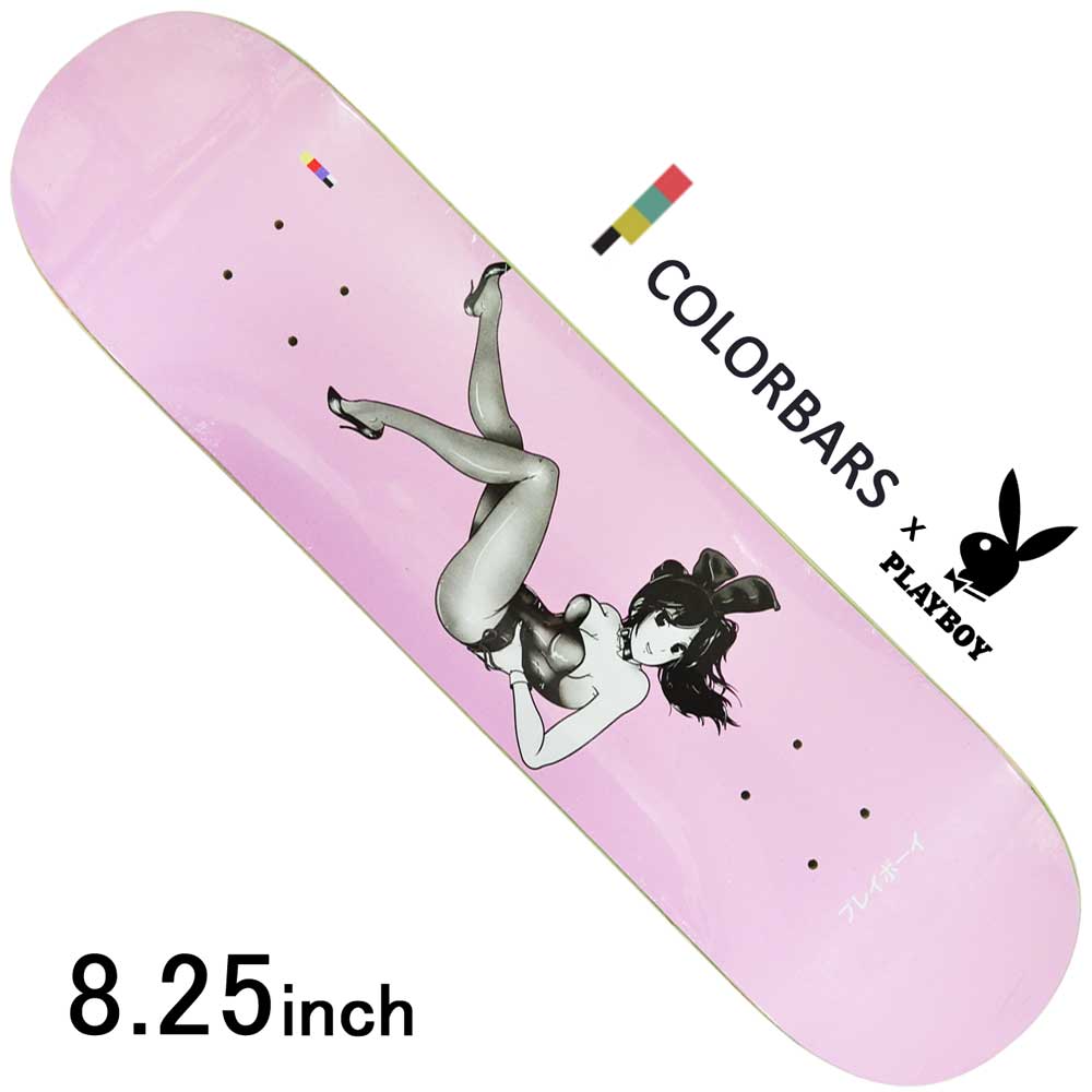 人気ブランドを スケボー デッキ スケートボード プレイボーイ Color Bars カラーバー スケボーデッキ 板 Color Bars X Playboy Do Not Disturb Pink Deck 8 25inch ストリート オシャレ ファッション アイテム コラボ 在庫あり 即納 Www Psht Or Id