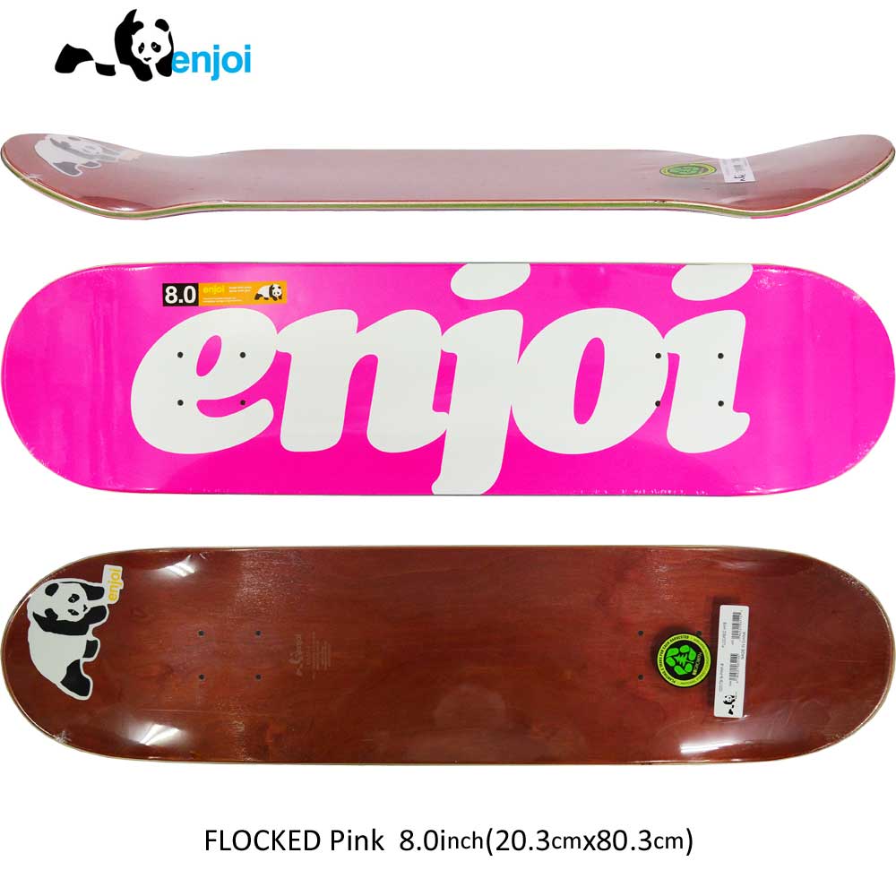 スケートボード 8 0inch エンジョイ パンダ スケボーデッキ エンジョイ 板 スケボー デッキ スケートボード Flocked Enjoi Enjoi ストリート スケボー Pink 8 0inch オシャレ ファッション アイテム スケートボード専門店カットバック スケートボード 8 0inch エンジョイ パンダ スケボーデッキ エンジョイ 板 スケボー デッキ スケートボード Flocked Enjoi Enjoi ストリート スケボー Pink 8 0inch オシャレ ファッション アイテム スケートボード専門店カットバック