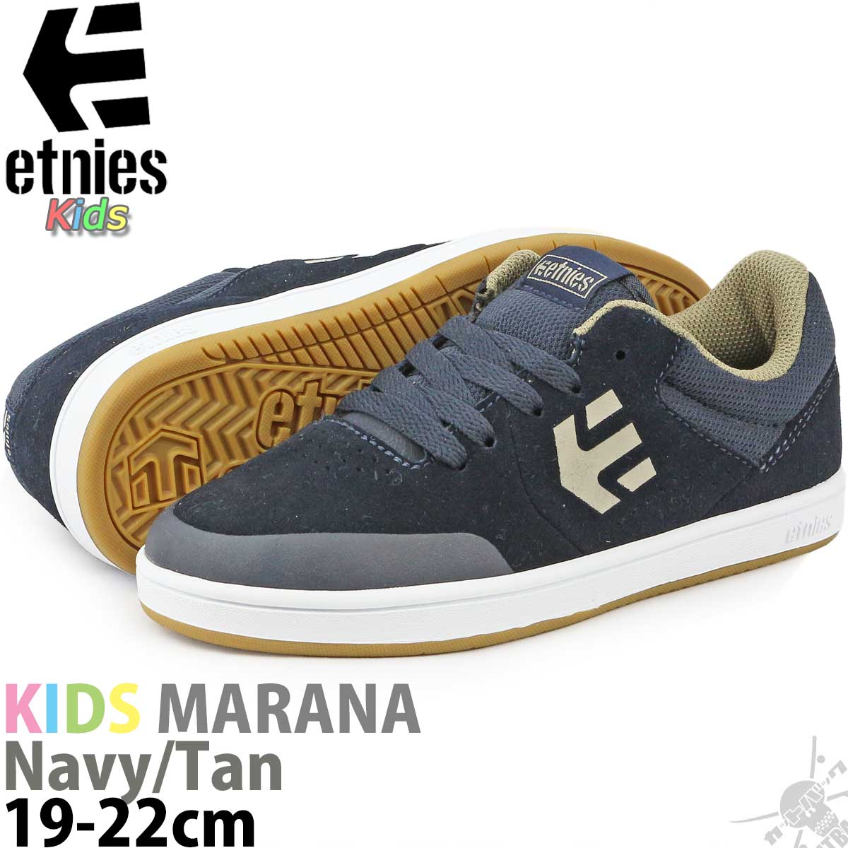 【楽天市場】スケボー スケート シューズ キッズ 19-22cm エトニーズ マラナ ブラック Etnies Marana Kids  Black/Gum/White スケートボード ブランド 靴 スニーカー 黒 子供 子ども こども おしゃれ : スケートボード専門店カットバック