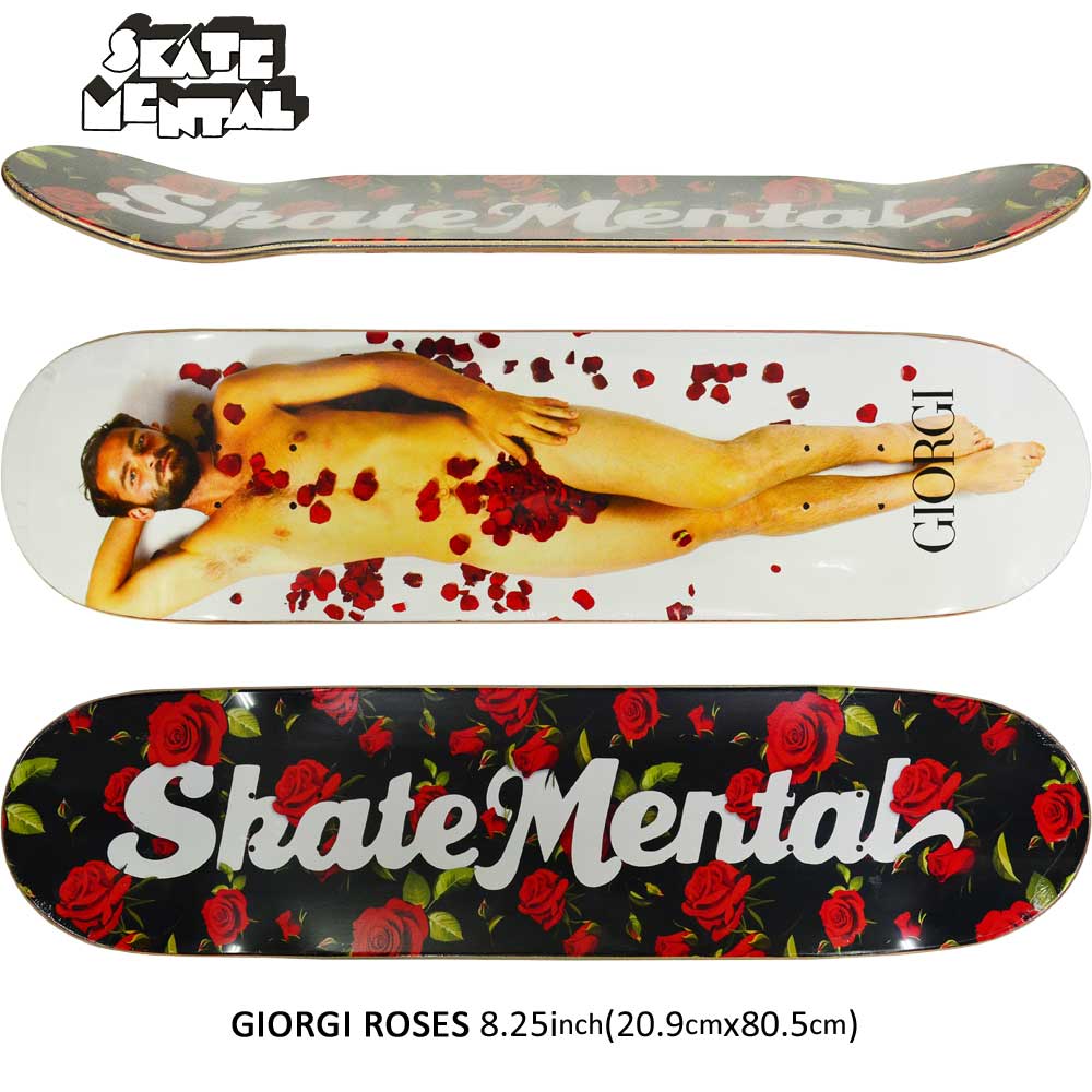 正規激安 楽天市場 スケボー デッキ スケートボード Skate Mental スケートメンタル スケボーデッキ 板 Giorgi Roses 8 25inch ストリート オシャレ ファッション アイテム スケートボード専門店カットバック 年最新海外 Shdwcorp Com