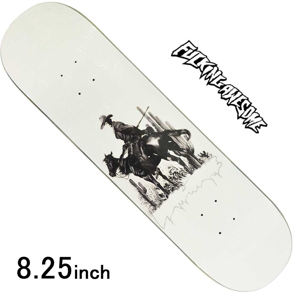 スケボー デッキ スケートボード 書判 Fucking Awesome ファッキンオーサム スケボーデッキ ステージ Nak Cowboy White 8 25inch Na Kel Smith Model 表通り オシャレ モード 点 フィールドホッケー Ecogetec Com Br