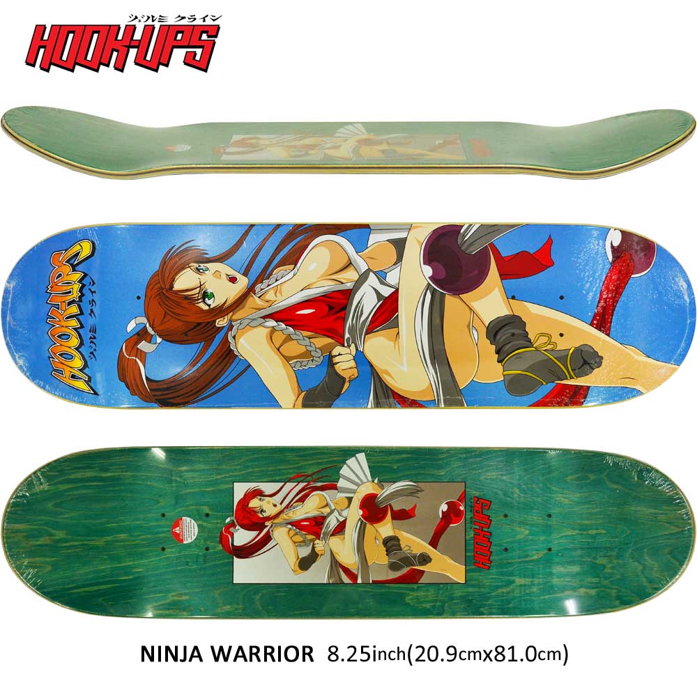 スケボー デッキ スケートボードhook Ups フック アップ Ninja Warrior 8 25inch ストリート オシャレ ファッション アイテム ジェルミークライン Aplusfinance Blog Com