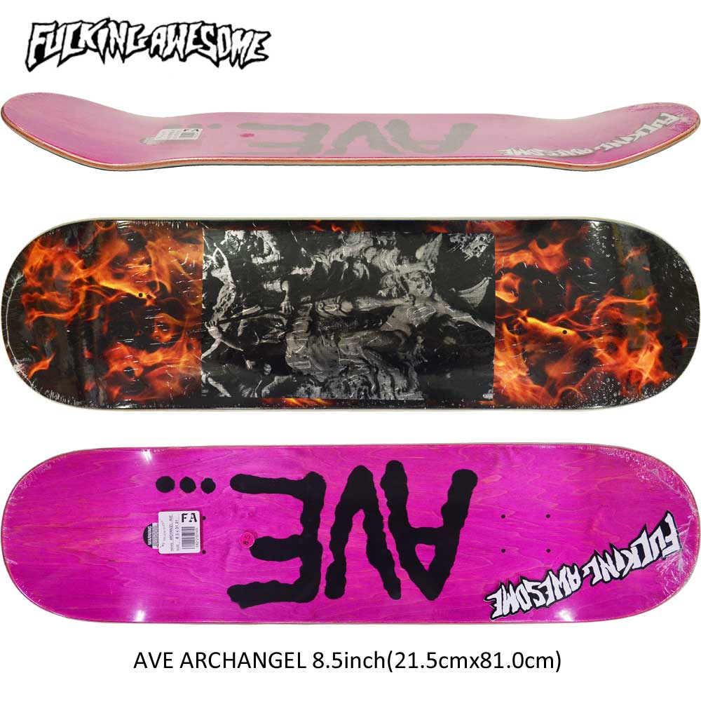 スケボー デッキ スケートボード シグネチャー Fucking Awesome ファッキンオーサム スケボーデッキ 板 Ave Archangel 8 5inch Anthony Van Engelen Model ストリート オシャレ ファッション アイテム ホッケー septicin Com