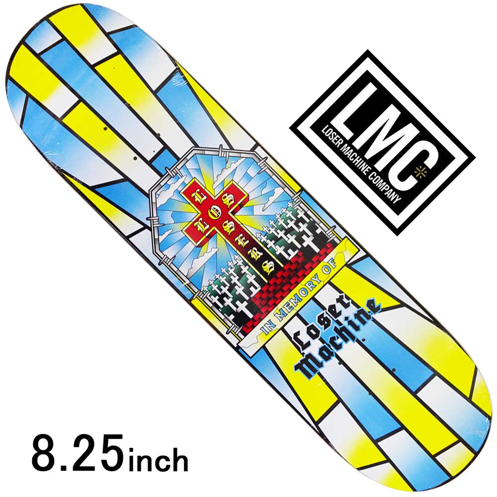 Loser Machine ルーザーマシーン スケボー アイテム デッキ スケートボード カリフォルニア Loser ストリート Machine パーツ ルーザーマシーン スケボーデッキ 板 Lmc Fallen 8 25inch ストリート オシャレ ファッション アイテム 西海岸 スケートボード専門店カットバック